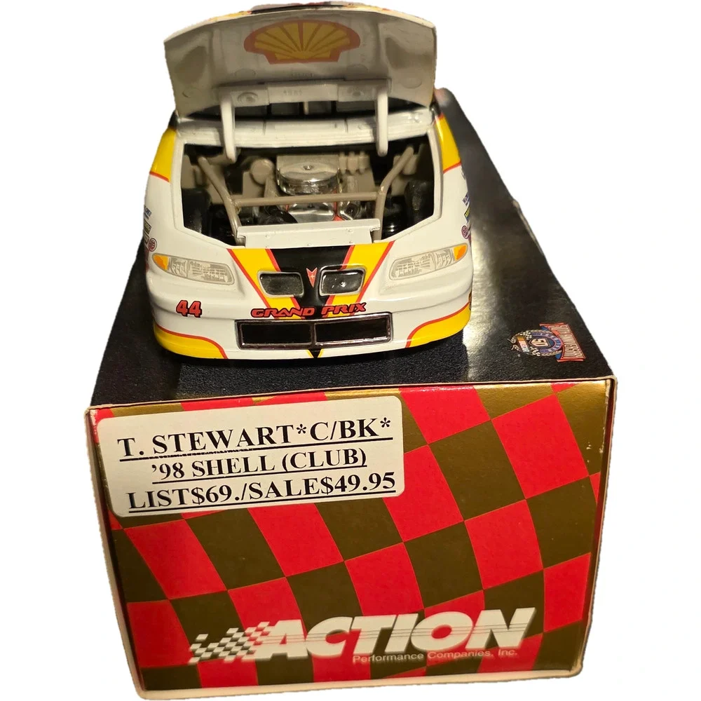1998 Tony Stewart #44 Shell Pontiac Rookie Year 1/24 Action 1 of 1,500 bank